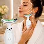 🌿 Masajeador Facial para una Piel Firme y Radiante 💖