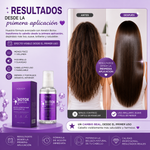 ¡LUCE EL CABELLO LISO, BRILLANTE Y SIN FRIZZ QUE SIEMPRE SOÑASTE! 💜✨