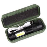 🔦Linterna Tactica Led Recargable Usb 511  PAGA 1 Y LLEVA 2